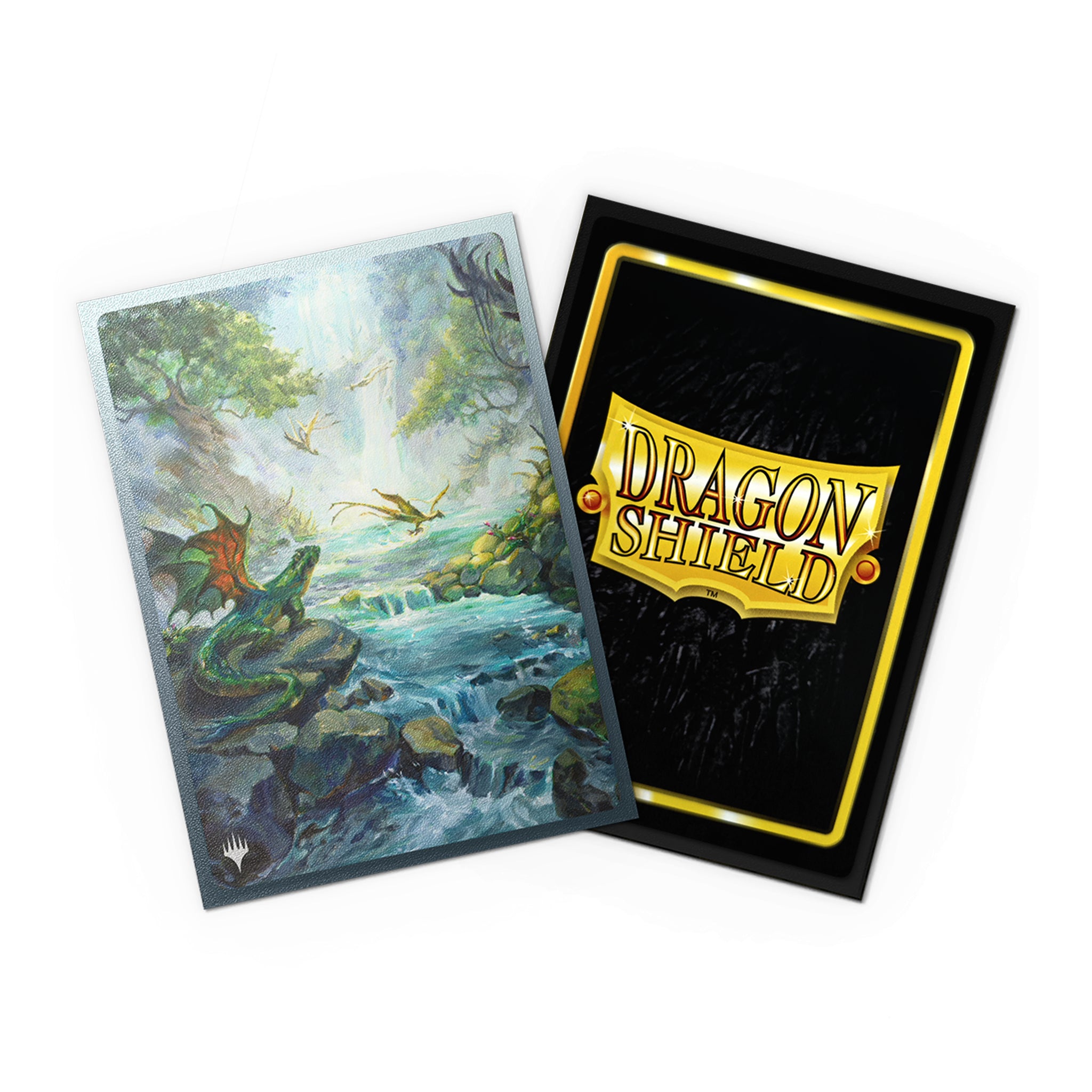 Dragon Shield - Matte Dual Art Sleeves - Misty Rainforest
