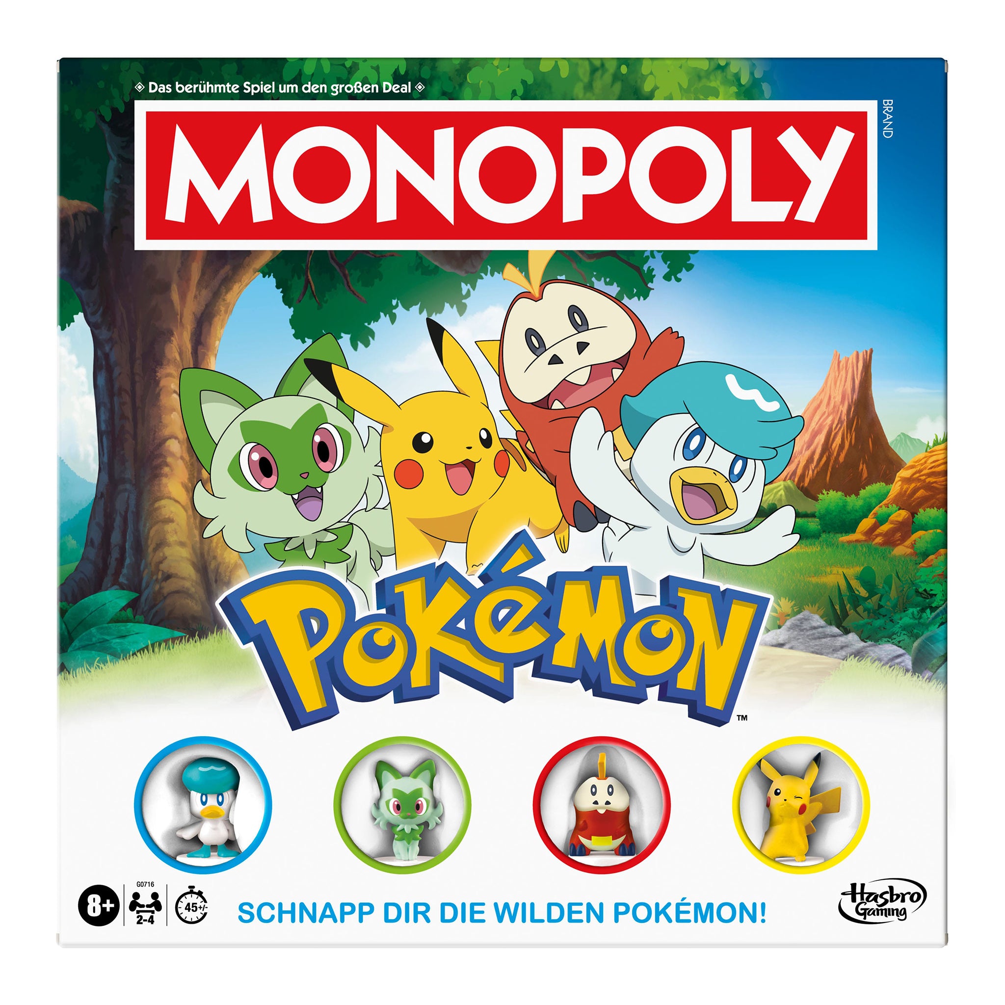 Pokémon Brettspiel Monopoly - DE