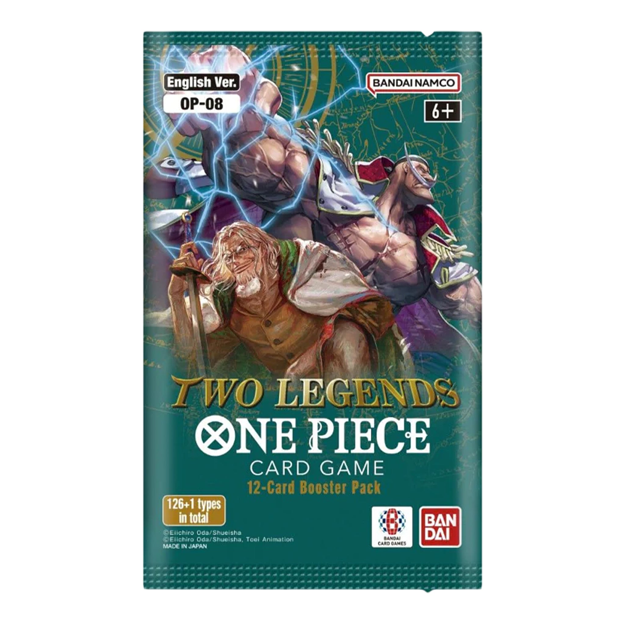 One Piece - Two Legends OP08 Einzelbooster - EN