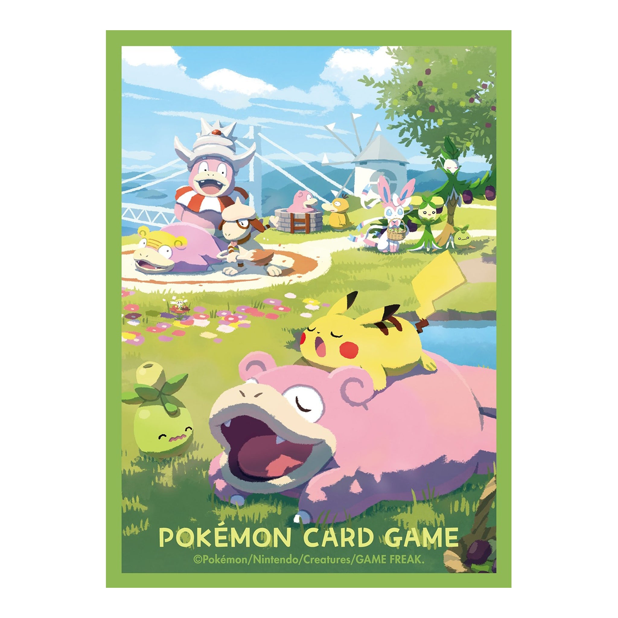 Pokémon Center Sleeves - Pikachu & Flegmon