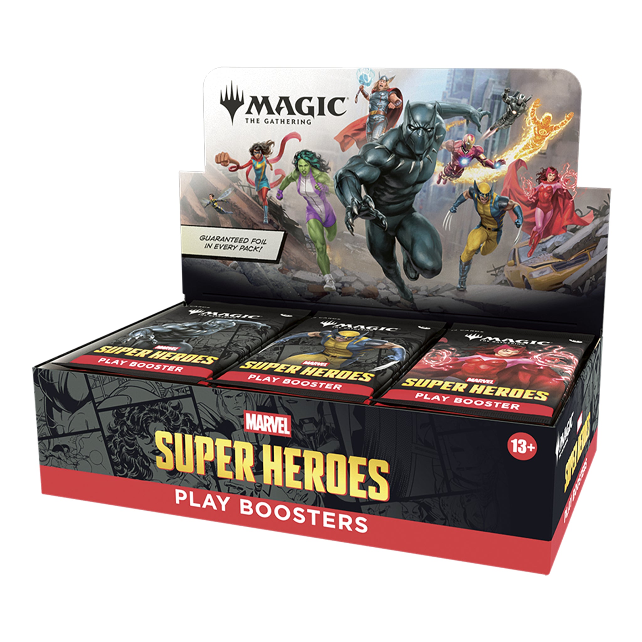 Magic the Gathering - Marvel Super Heroes - Play Booster Display - EN