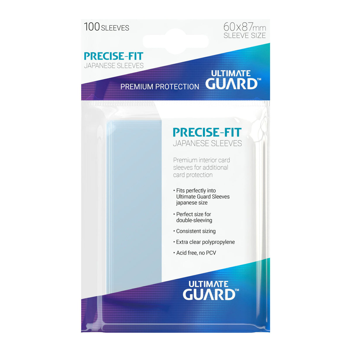 Ultimate Guard - Precise-Fit Sleeves Japanisch
