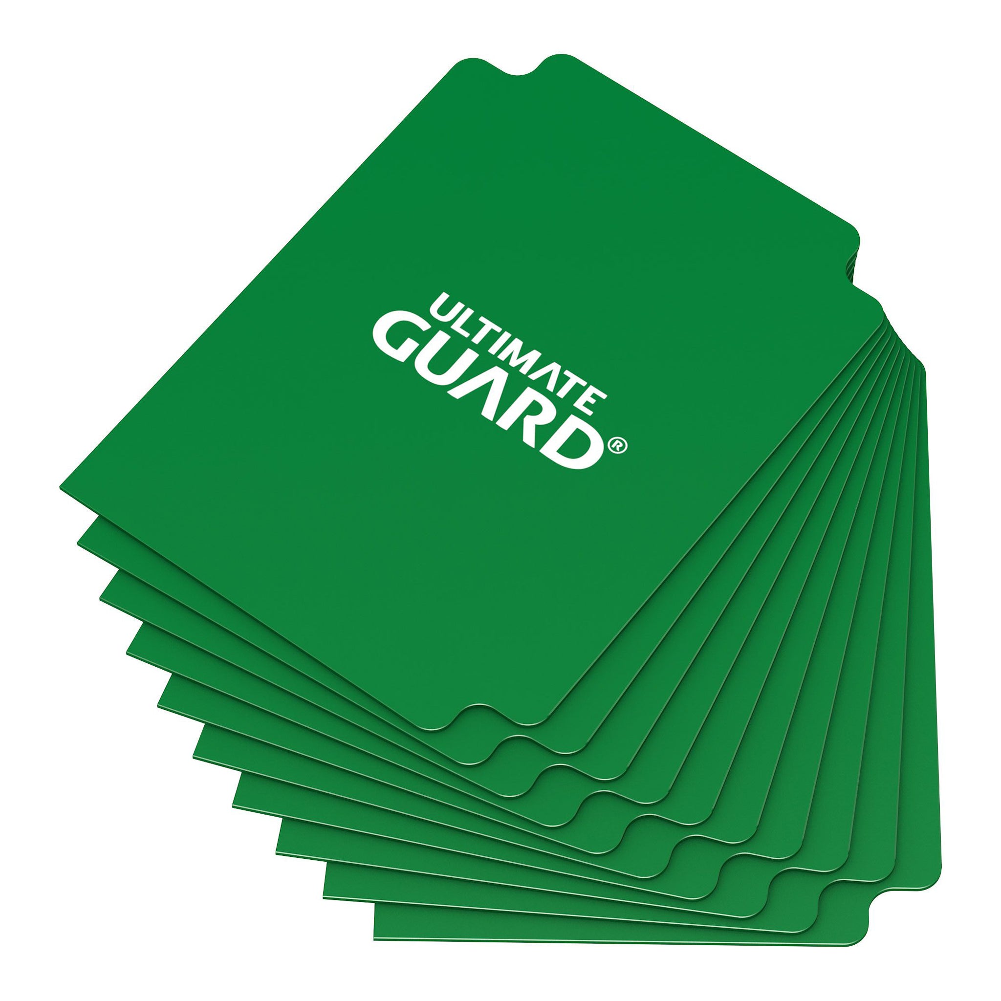 Ultimate Guard Card Dividers (10 Stück) Grün