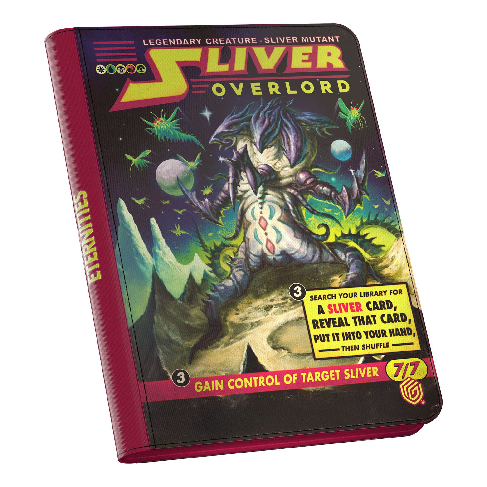 Ultimate Guard Zipfolio 360 Xenoskin - Magic: The Gathering "Edge of Eternities" - Sliver Overlord