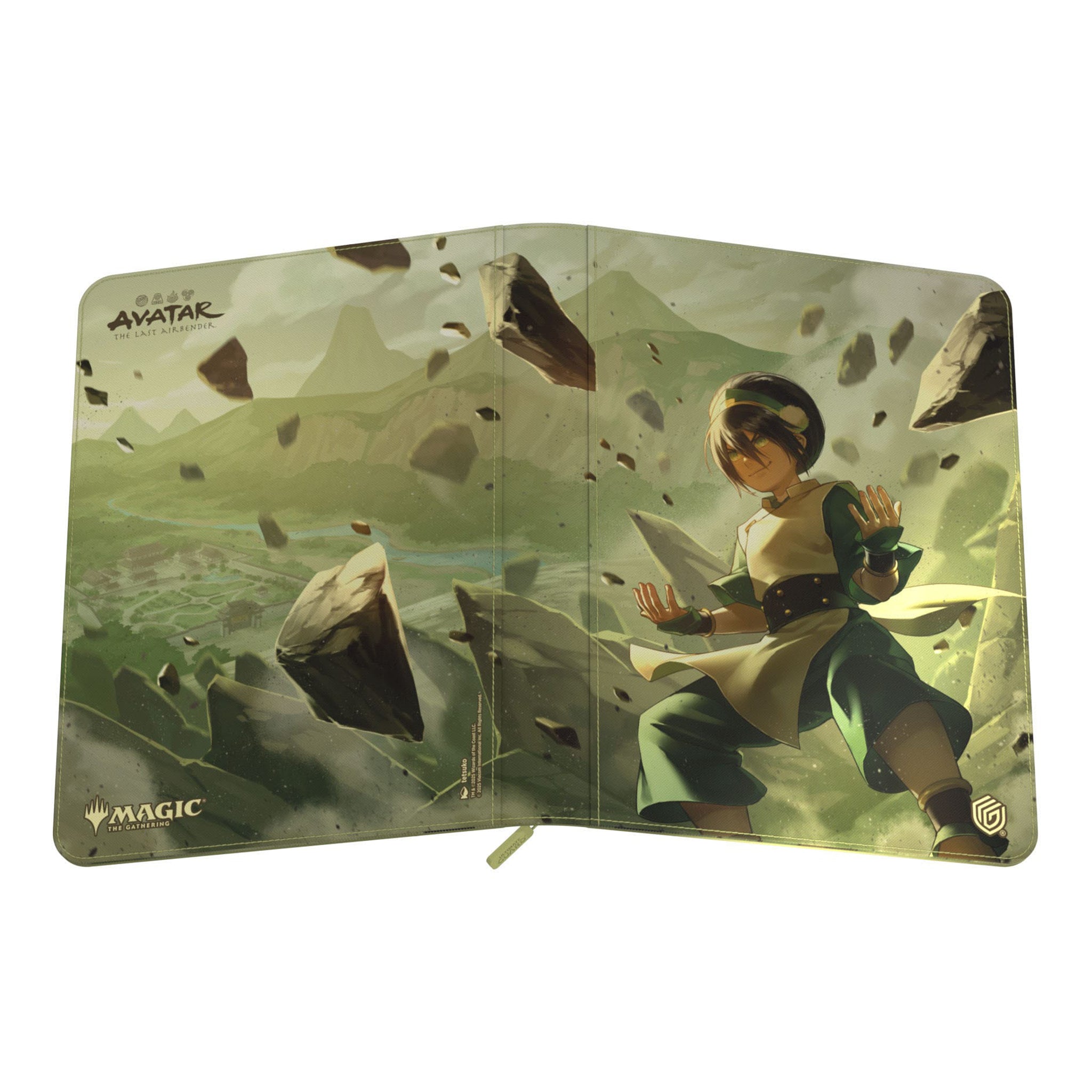 Ultimate Guard Zipfolio 360 Xenoskin - Magic: The Gathering "Avatar: The Last Airbender" - Toph