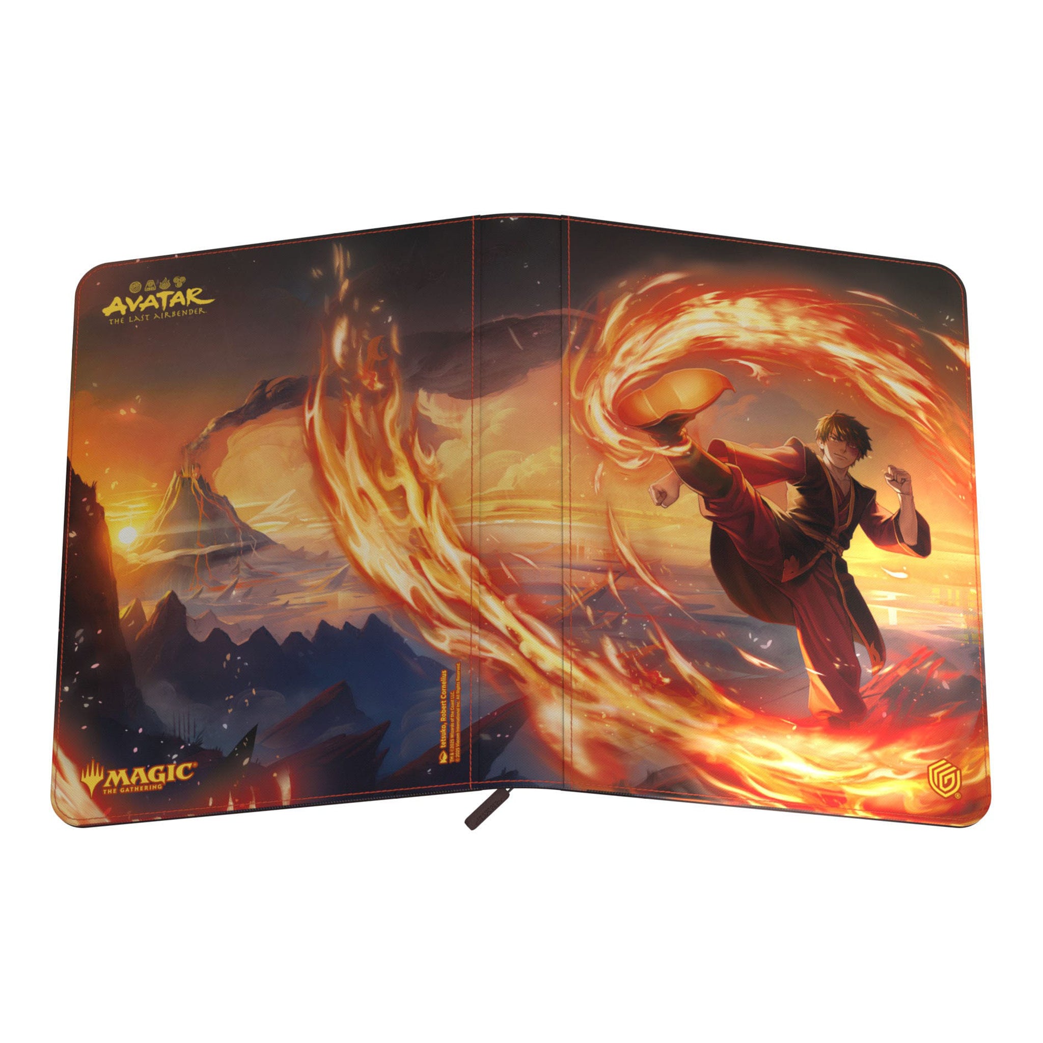 Ultimate Guard Zipfolio 360 Xenoskin - Magic: The Gathering "Avatar: The Last Airbender" - Zuko