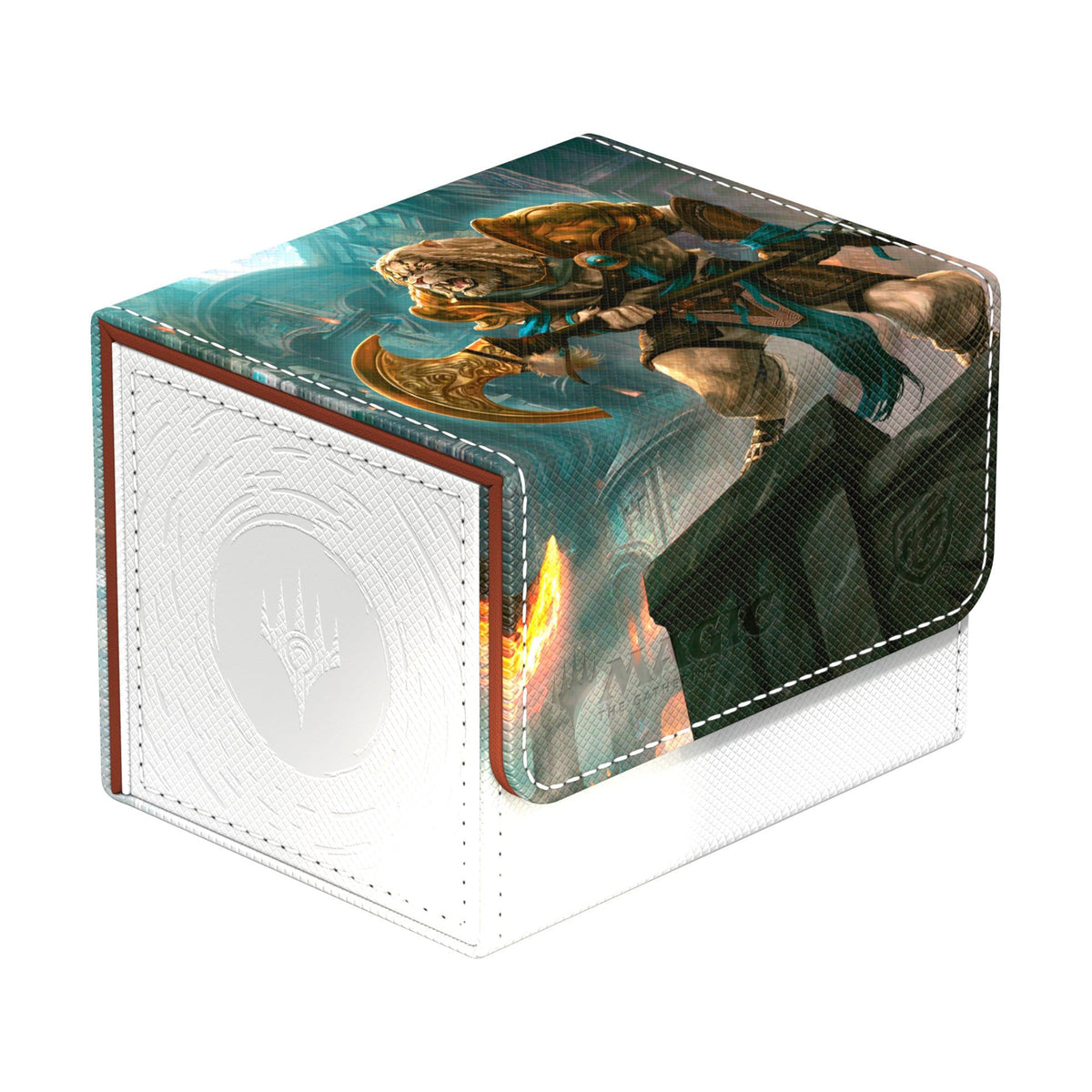 Ultimate Guard Sidewinder 100+ Xenoskin - Magic: The Gathering "Reality Fracture" - Ajani, Counterattack Leader
