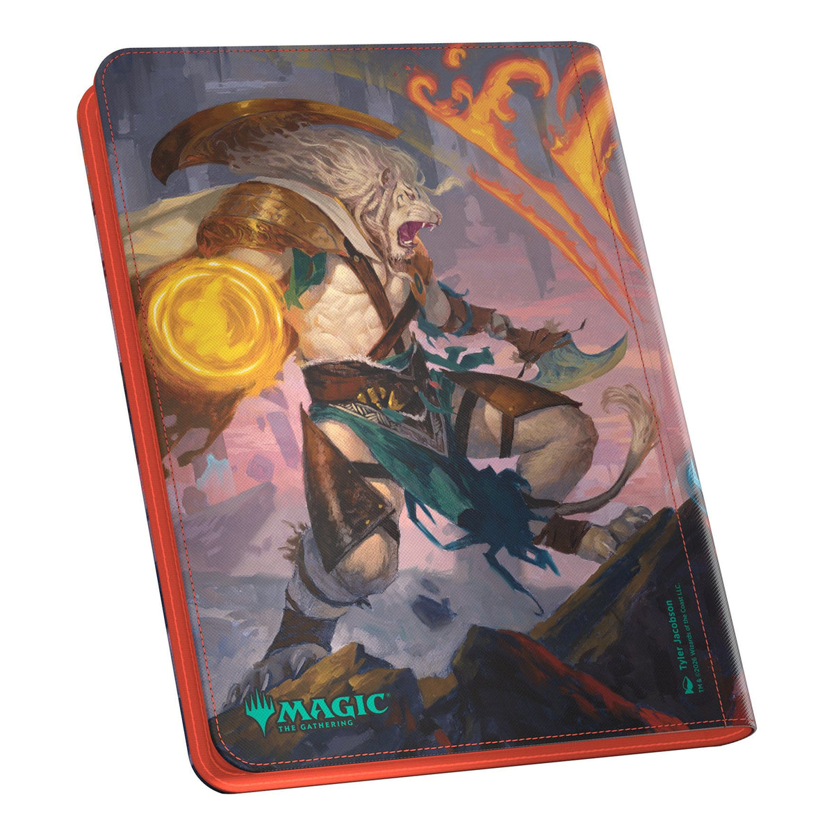 Ultimate Guard Zipfolio 360 Xenoskin - Magic: The Gathering "Reality Fracture" - Ajani Resolute / Ajani Unrelenting