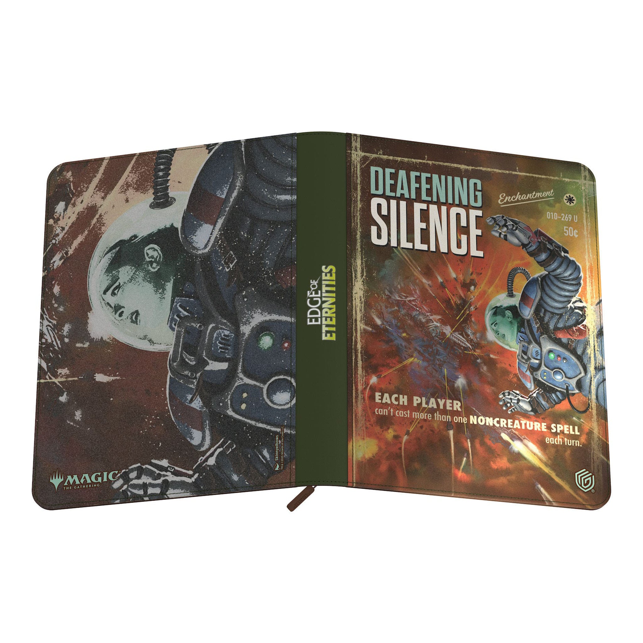 Ultimate Guard Zipfolio 360 Xenoskin - Magic: The Gathering "Edge of Eternities" - Deafening Silence