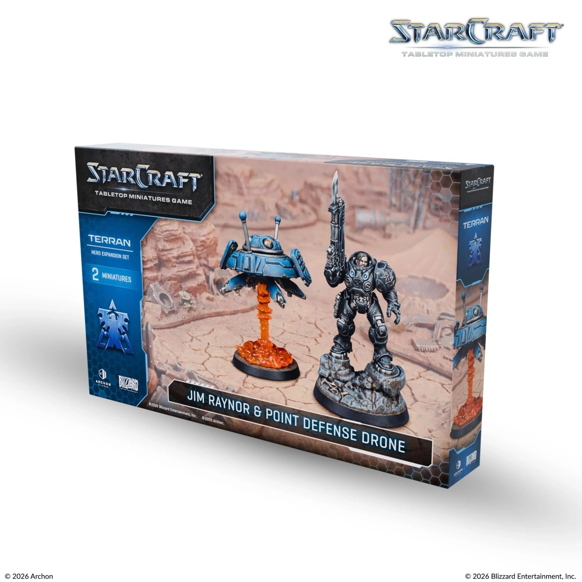 StarCraft - Jim Raynor & Point Defense Drone - Terran - Hero Expansion Set