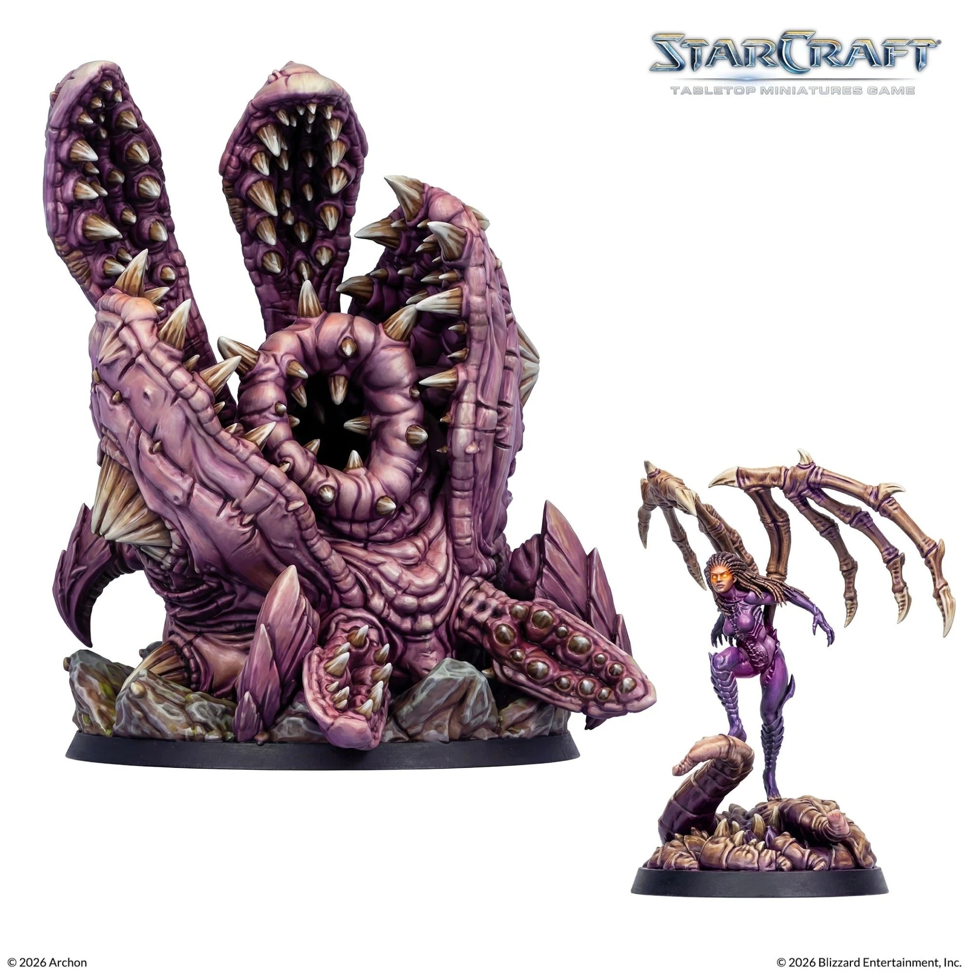 StarCraft - Kerrigan & Omega Worm - Zerg - Hero Expansion Set