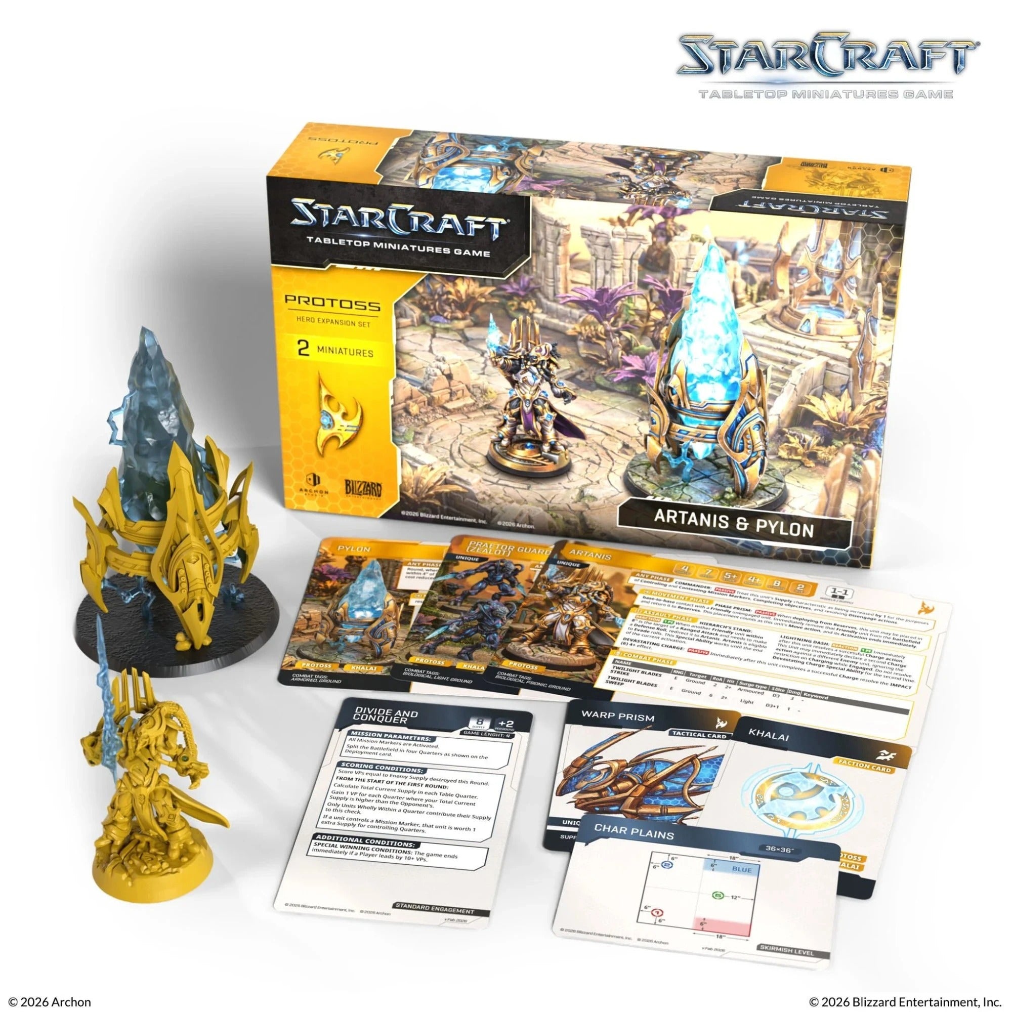 StarCraft - Artanis & Pylon - Protoss - Hero Expansion Set