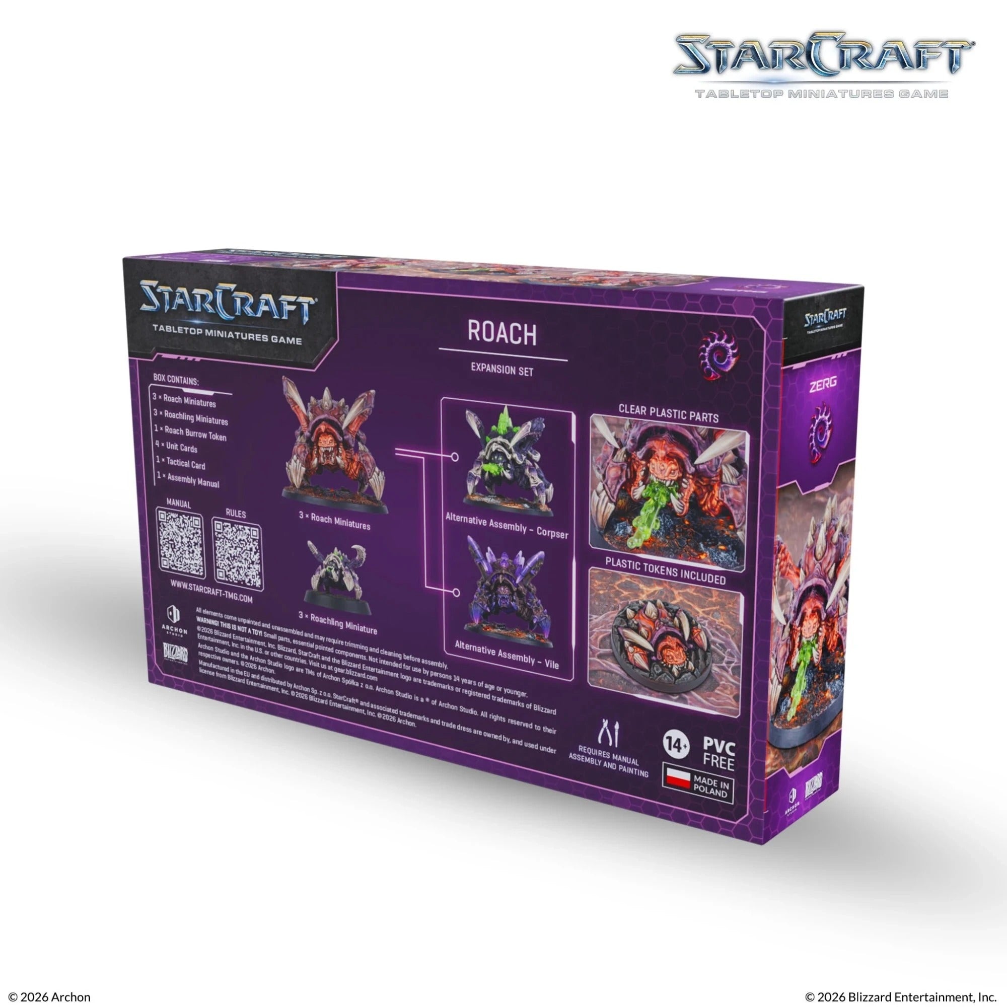 StarCraft - Roach - Zerg - Expansion Set