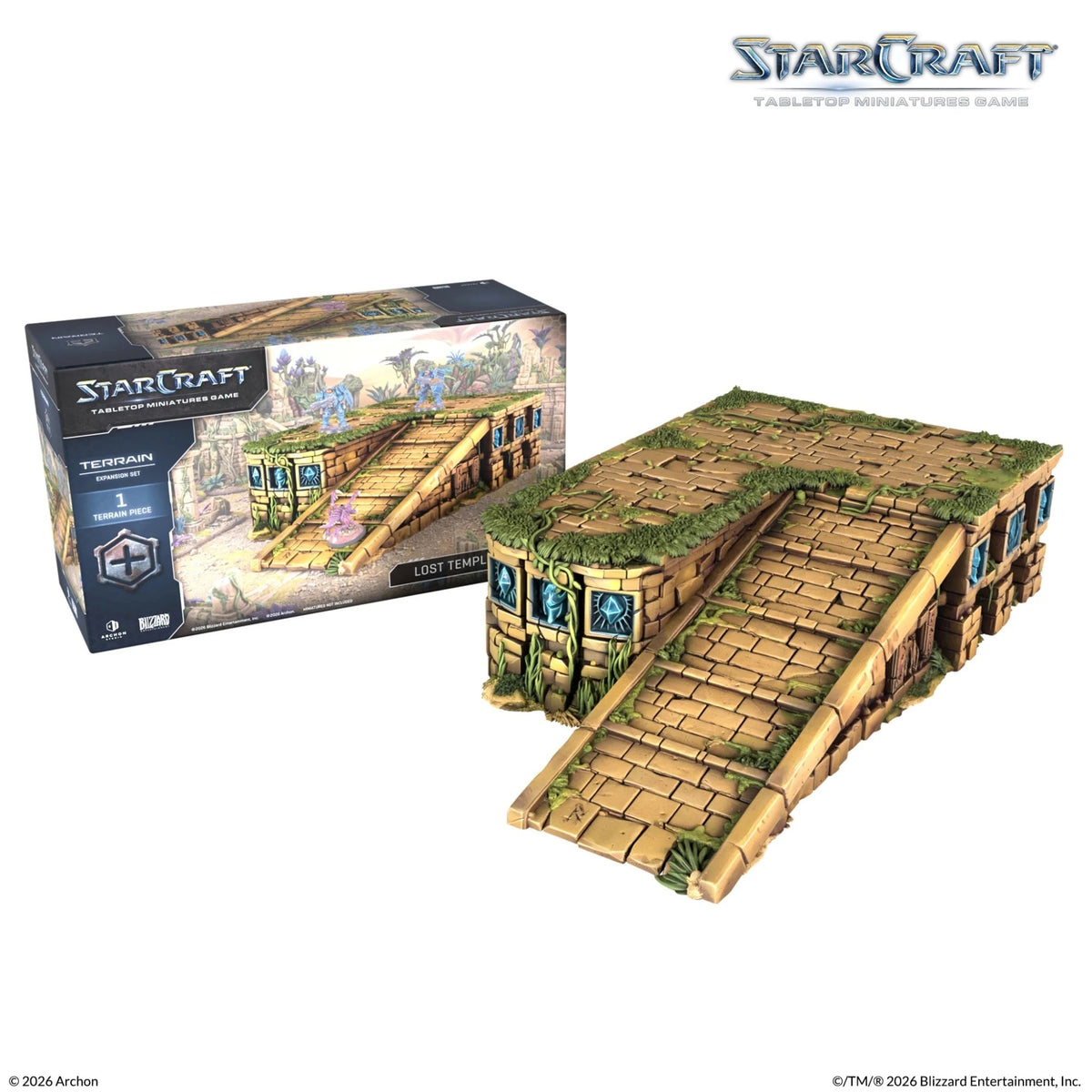 StarCraft - Lost Temple Ramp - Terrain Expansion Set