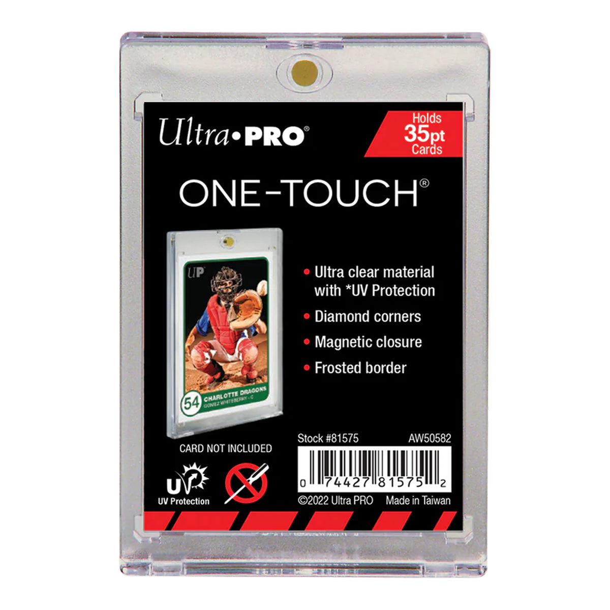 Ultra Pro 35pt Transparent UV One-Touch Magnetic Holder