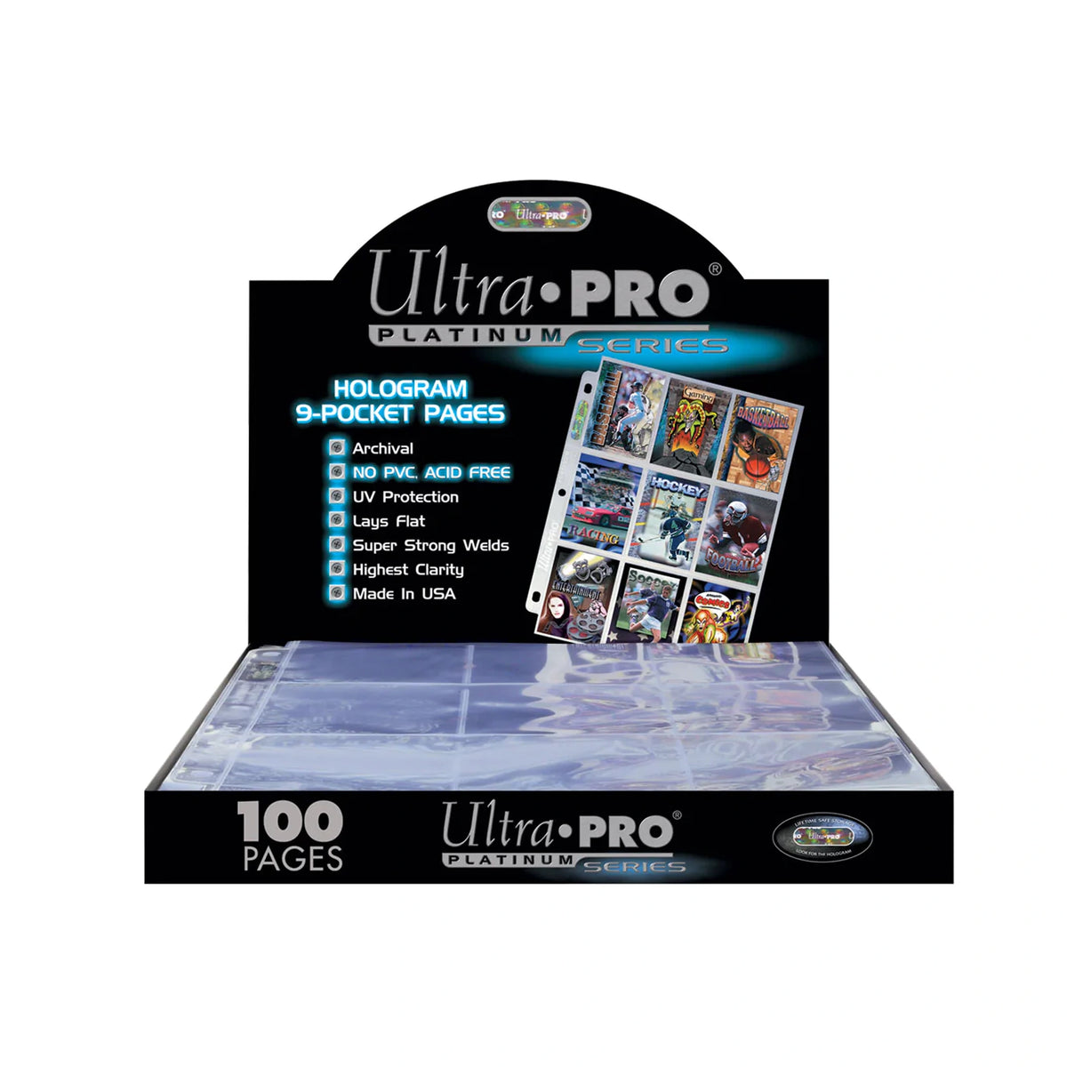 Ultra Pro - 9-Pocket Platinum Pages