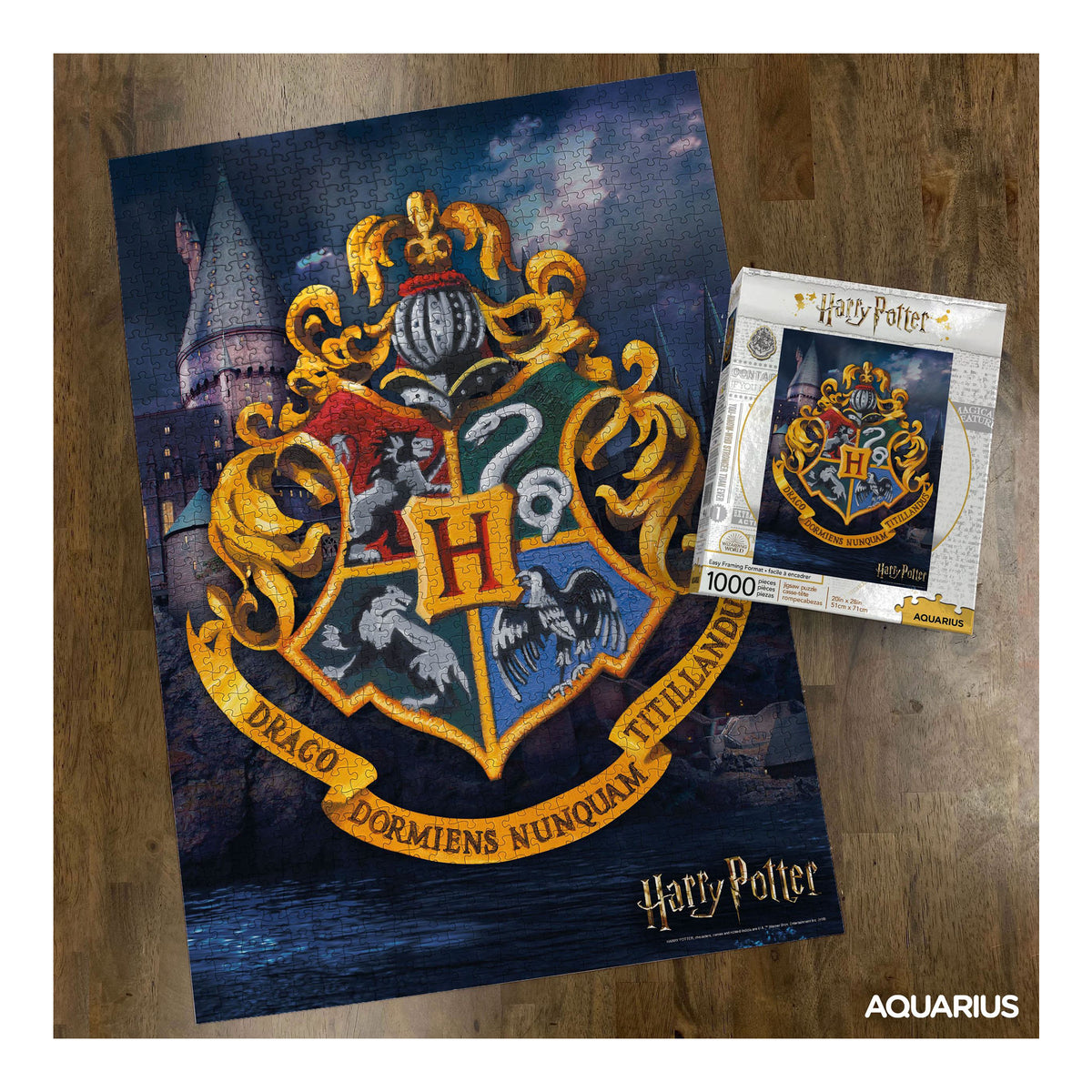 Harry Potter Puzzle Hogwarts Logo