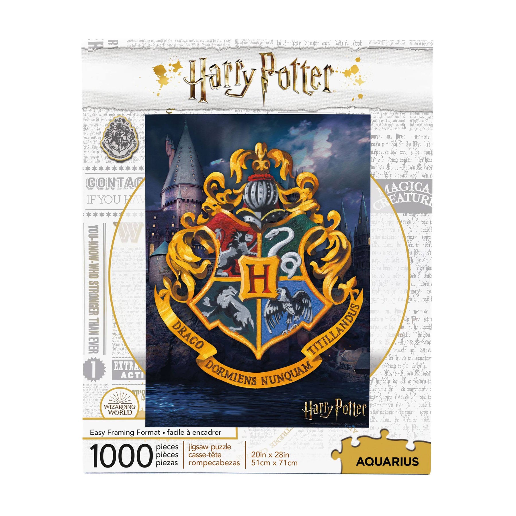 Harry Potter Puzzle Hogwarts Logo